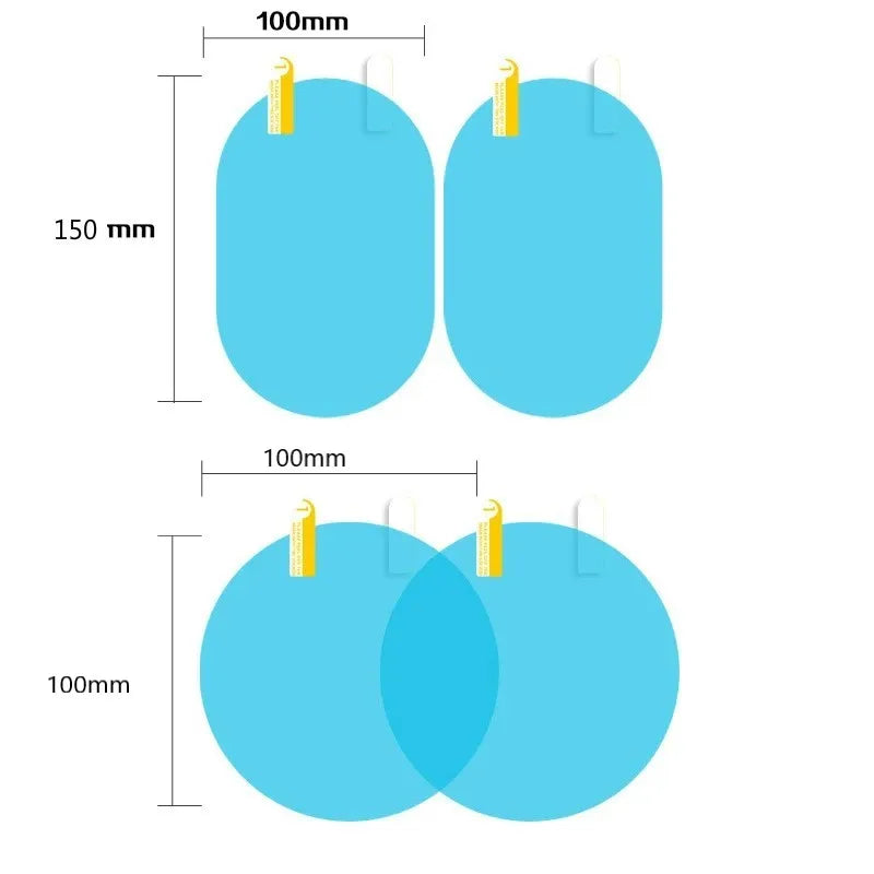 película protetora para retrovisor
